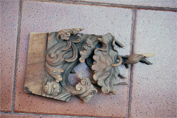 restauraci&oacute;n talla madera